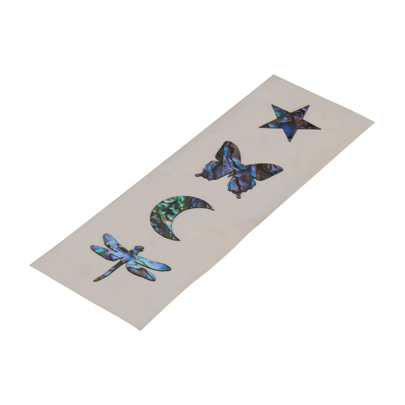 Paua Abalone Inlay Shapes - Natural